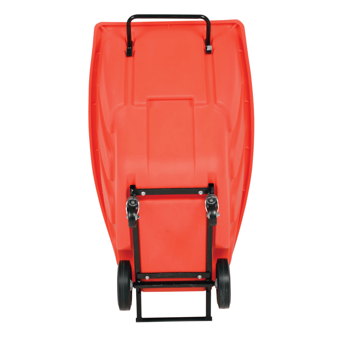 Vestil Plastic Light Duty Tilt Truck 1/2 Cubic Yard 450 Lb. Capacity Red TDT-50-LD-RED