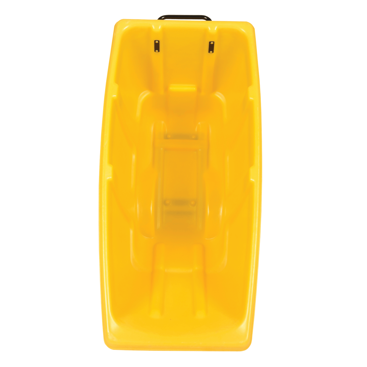 Vestil Plastic Light Duty Tilt Truck 1/2 Cubic Yard 450 Lb. Capacity Yellow TDT-50-LD-YELLOW