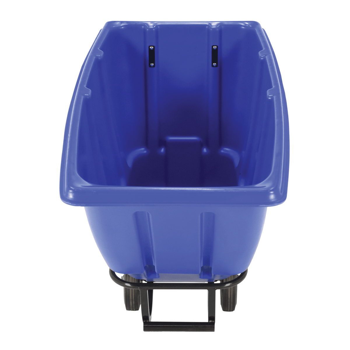 Vestil Plastic Medium Duty Tilt Truck 1/2 Cubic Yard 850 Lb. Capacity Blue TDT-50-MD-BLUE