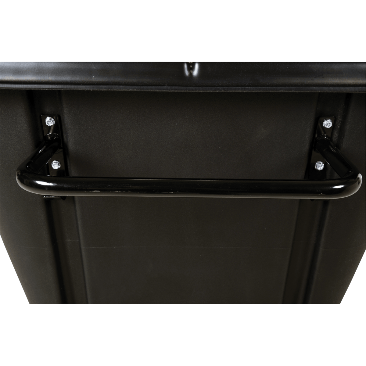 Vestil Plastic Light Duty Tilt Truck 1 Cubic Yard 850 Lb. Capacity Black TDT-100-LD-BLACK