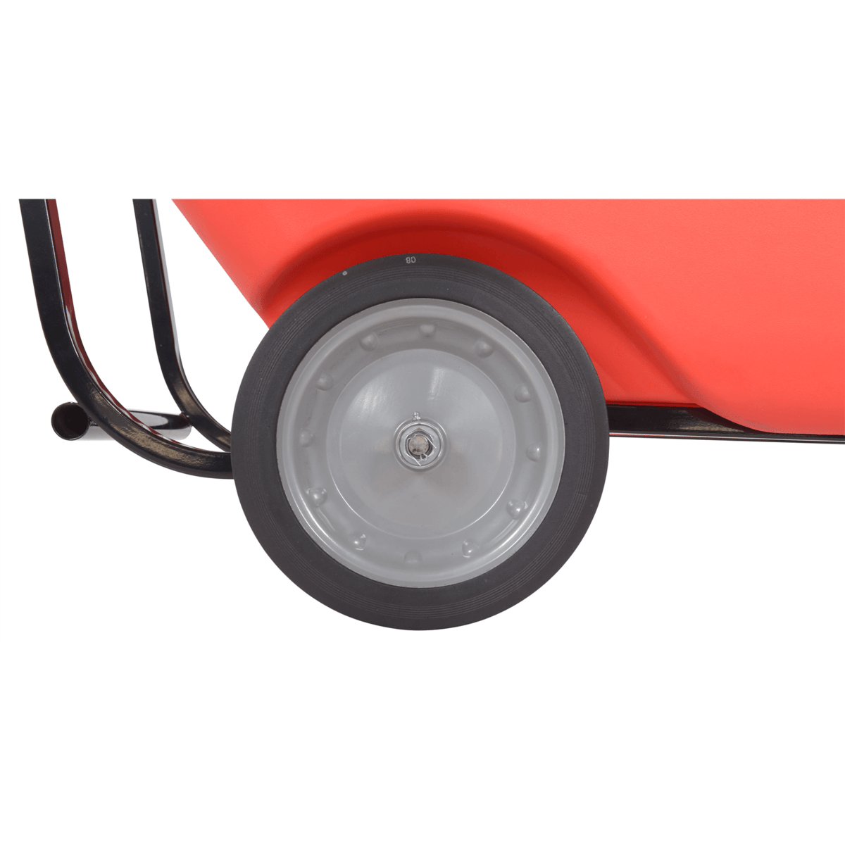 Vestil Plastic Medium Duty Tilt Truck 1 Cubic Yard 1250 Lb. Capacity Red TDT-100-MD-RED