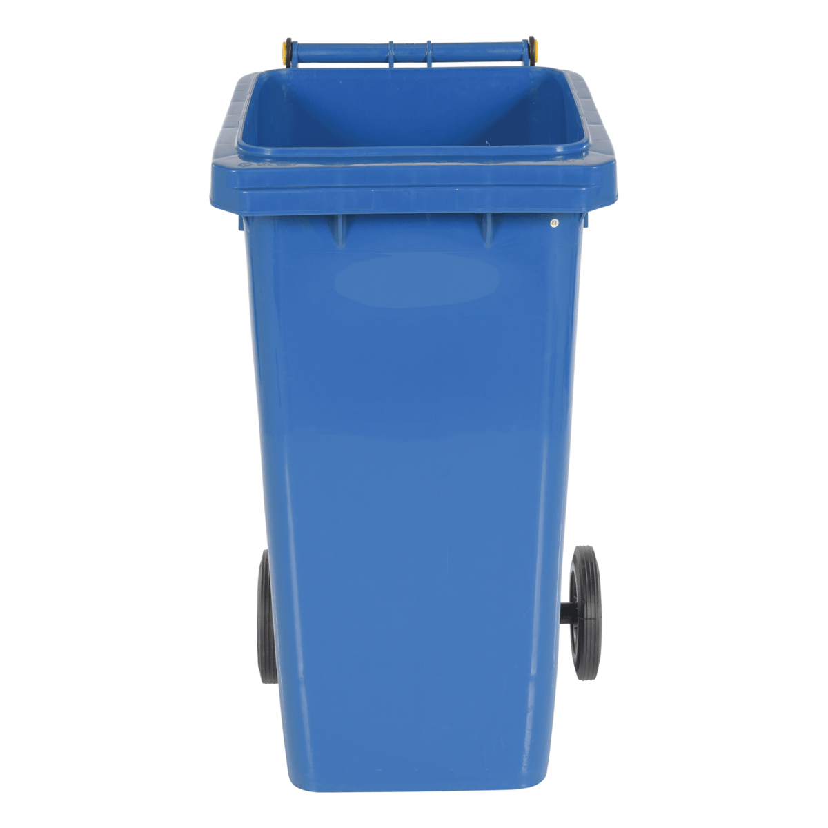 Vestil High Density Polyethylene 32 Gallon Trash Can Blue TH-32-BLU