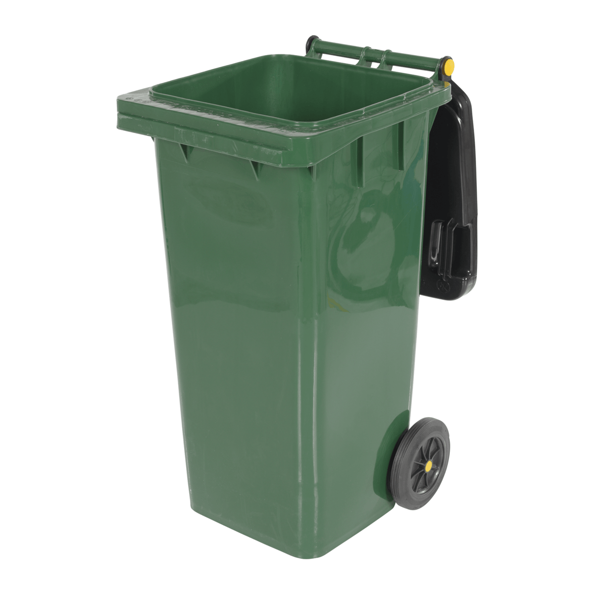 Vestil High Density Polyethylene 32 Gallon Trash Can Green TH-32-GRN
