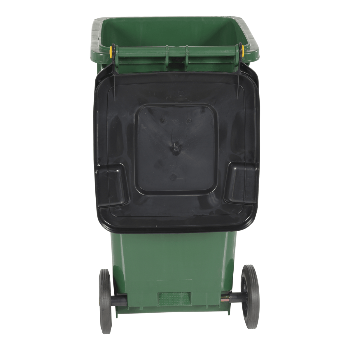 Vestil High Density Polyethylene 32 Gallon Trash Can Green TH-32-GRN