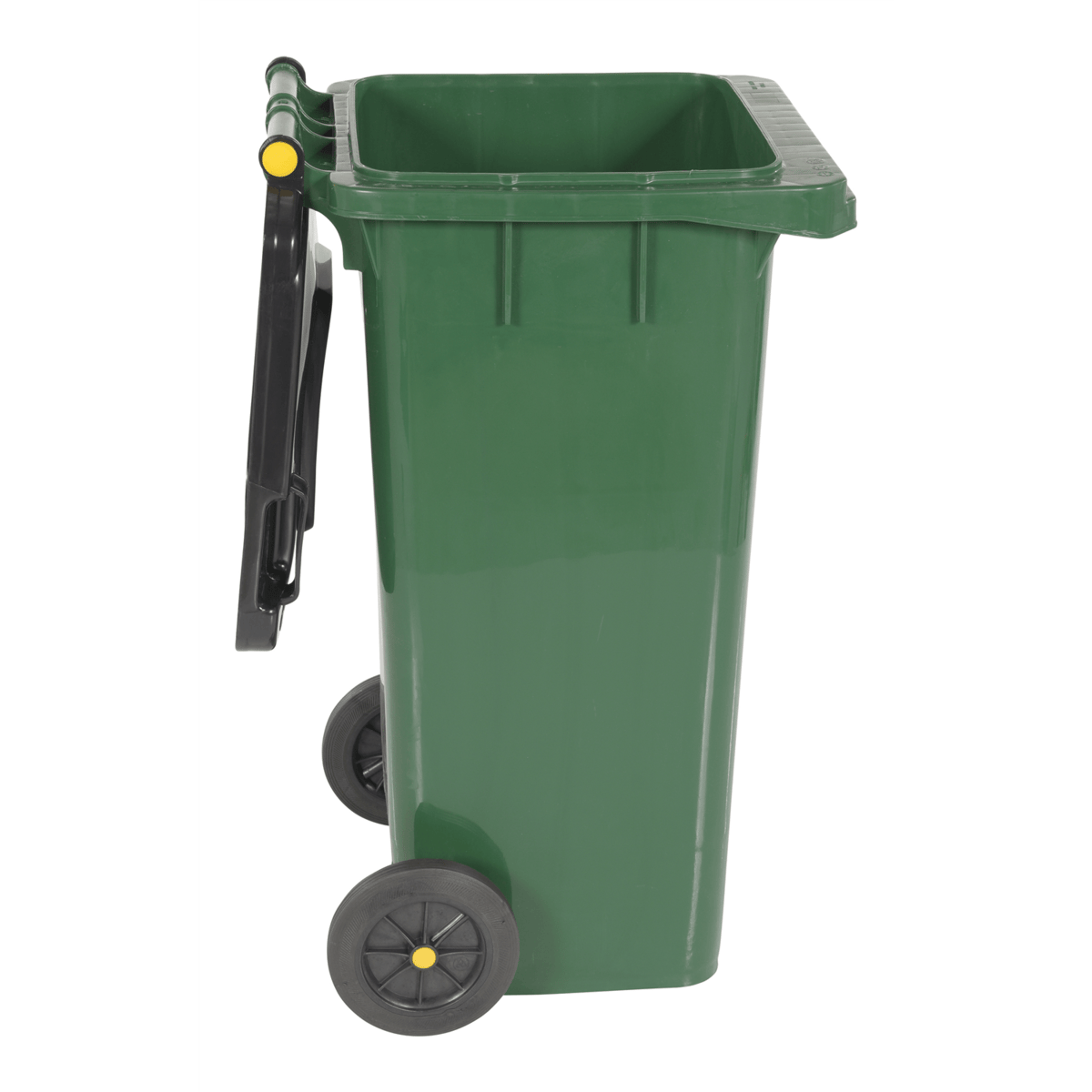 Vestil High Density Polyethylene 32 Gallon Trash Can Green TH-32-GRN