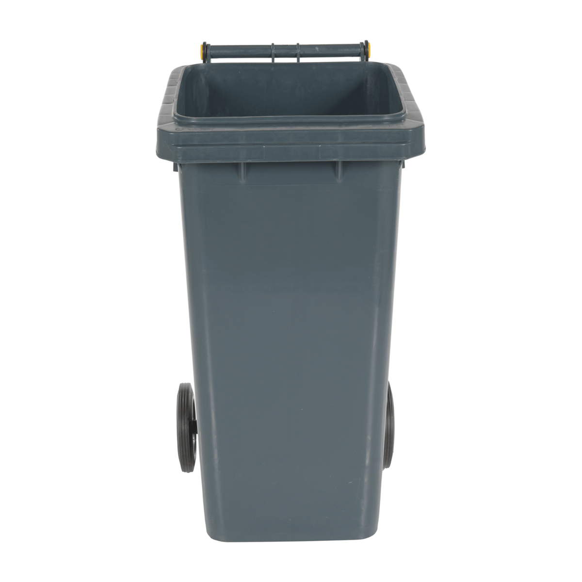 Vestil High Density Polyethylene 32 Gallon Trash Can Gray TH-32-GY