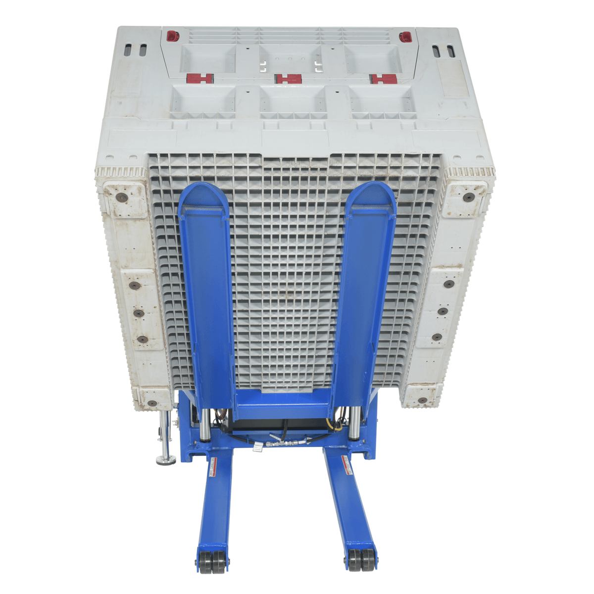 Vestil Steel Tilt Master DC Powered 12V 2,000 Lb. Capacity Blue TM-20-DC