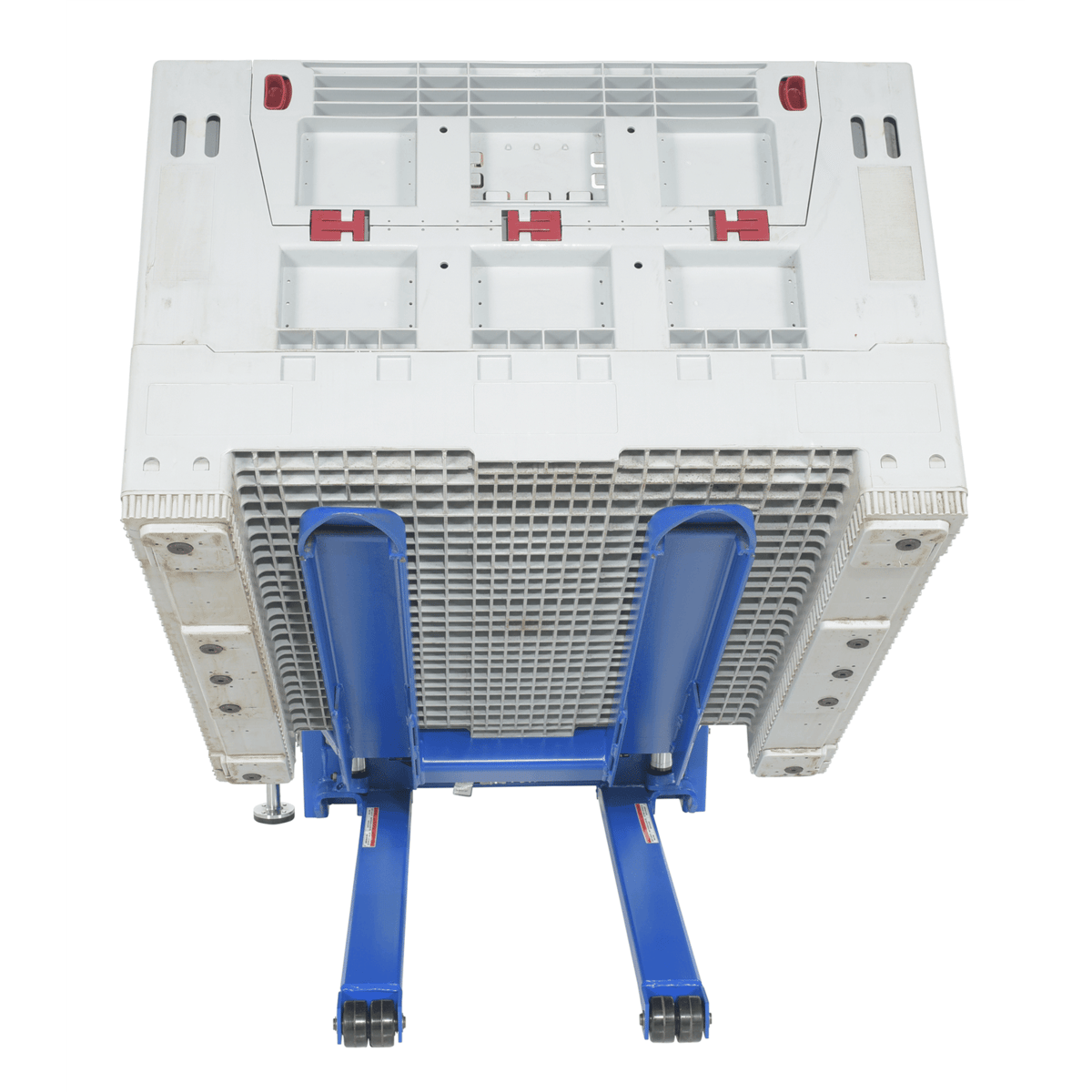 Vestil Steel Tilt Master DC Powered 12V 2,000 Lb. Capacity Blue TM-20-DC