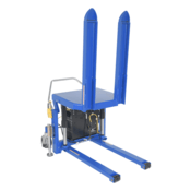 Vestil Steel Tilt Master DC Powered 12V 2,000 Lb. Capacity Blue TM-20-DC