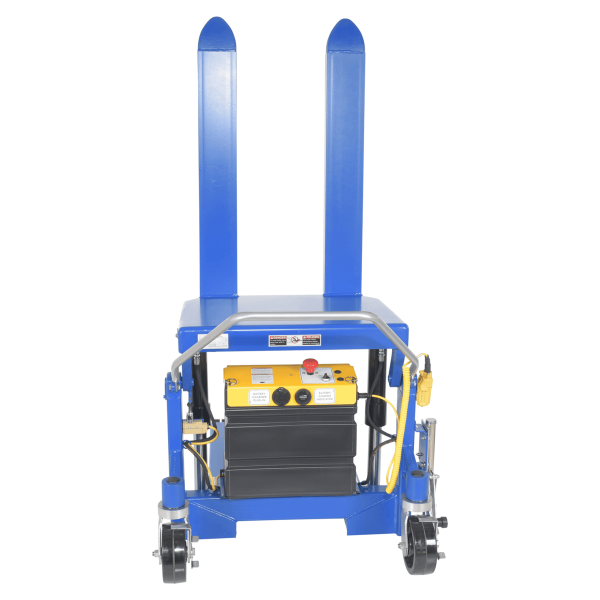 Vestil Steel Tilt Master DC Powered 12V 2,000 Lb. Capacity Blue TM-20-DC