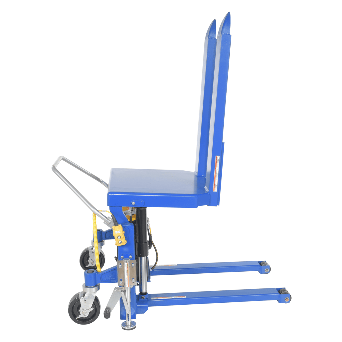 Vestil Steel Tilt Master DC Powered 12V 2,000 Lb. Capacity Blue TM-20-DC