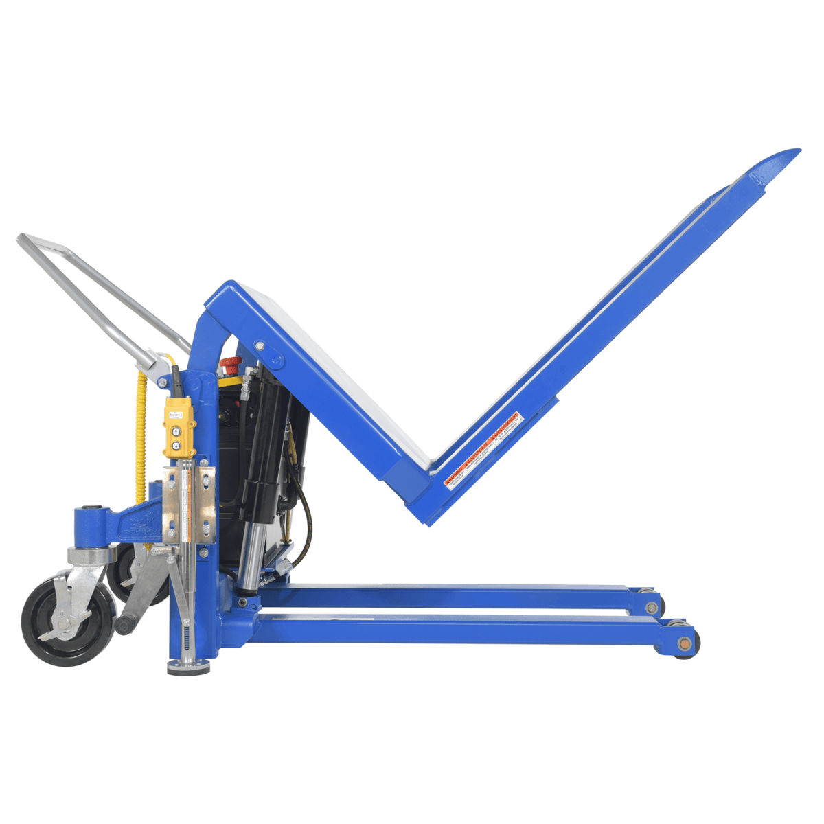Vestil Steel Tilt Master DC Powered 12V 2,000 Lb. Capacity Blue TM-20-DC