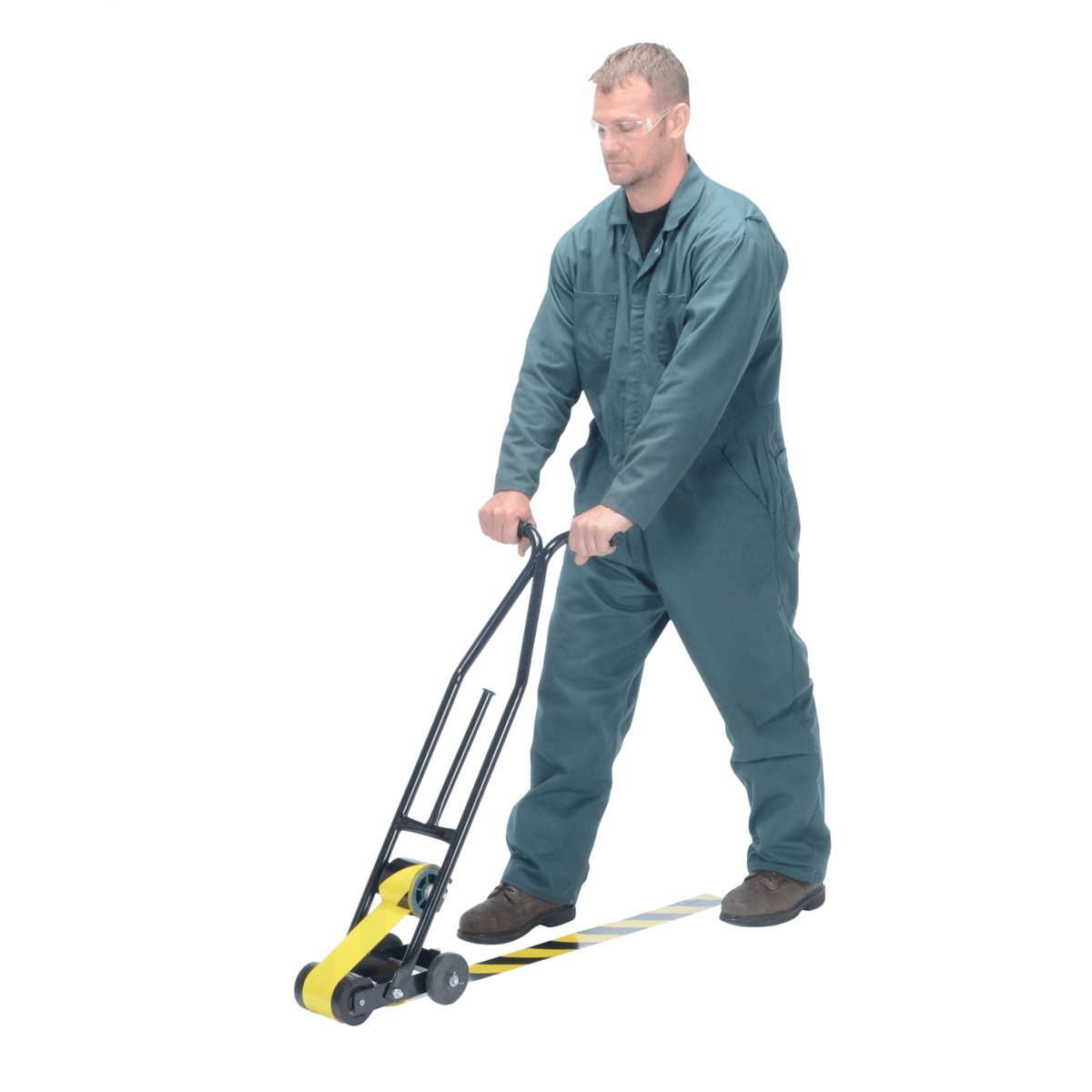 Vestil Steel Floor Tape Applicator 6-1/2 In. Maximum Roll Black TPA-10