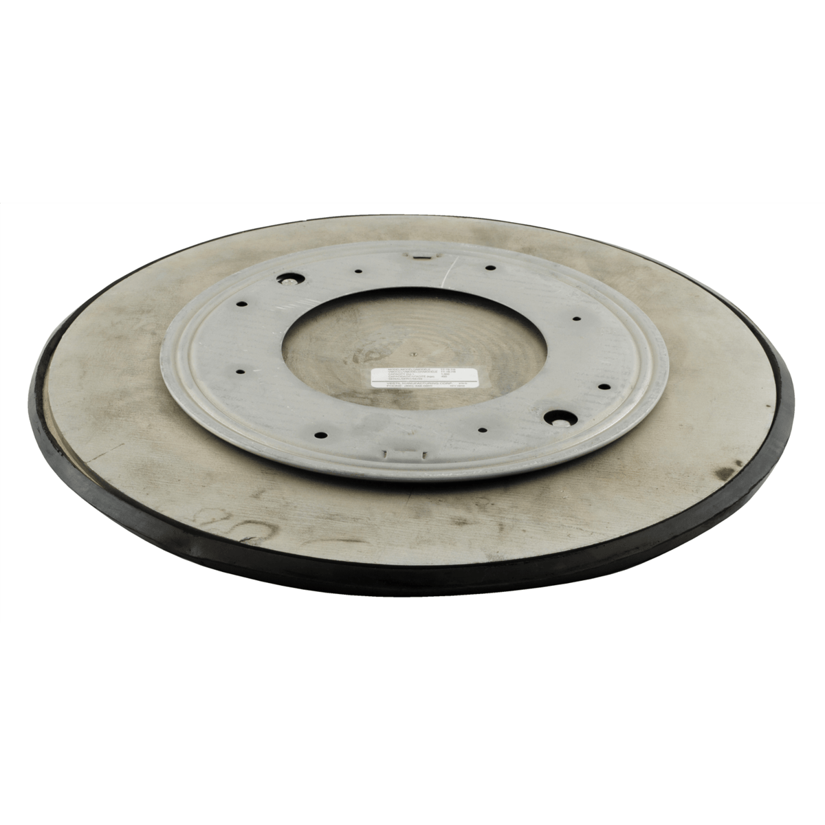 Vestil Steel Turntable 18 In. Diameter 5/16 In. Height 1000 Lb. Capacity TT-18-7/8