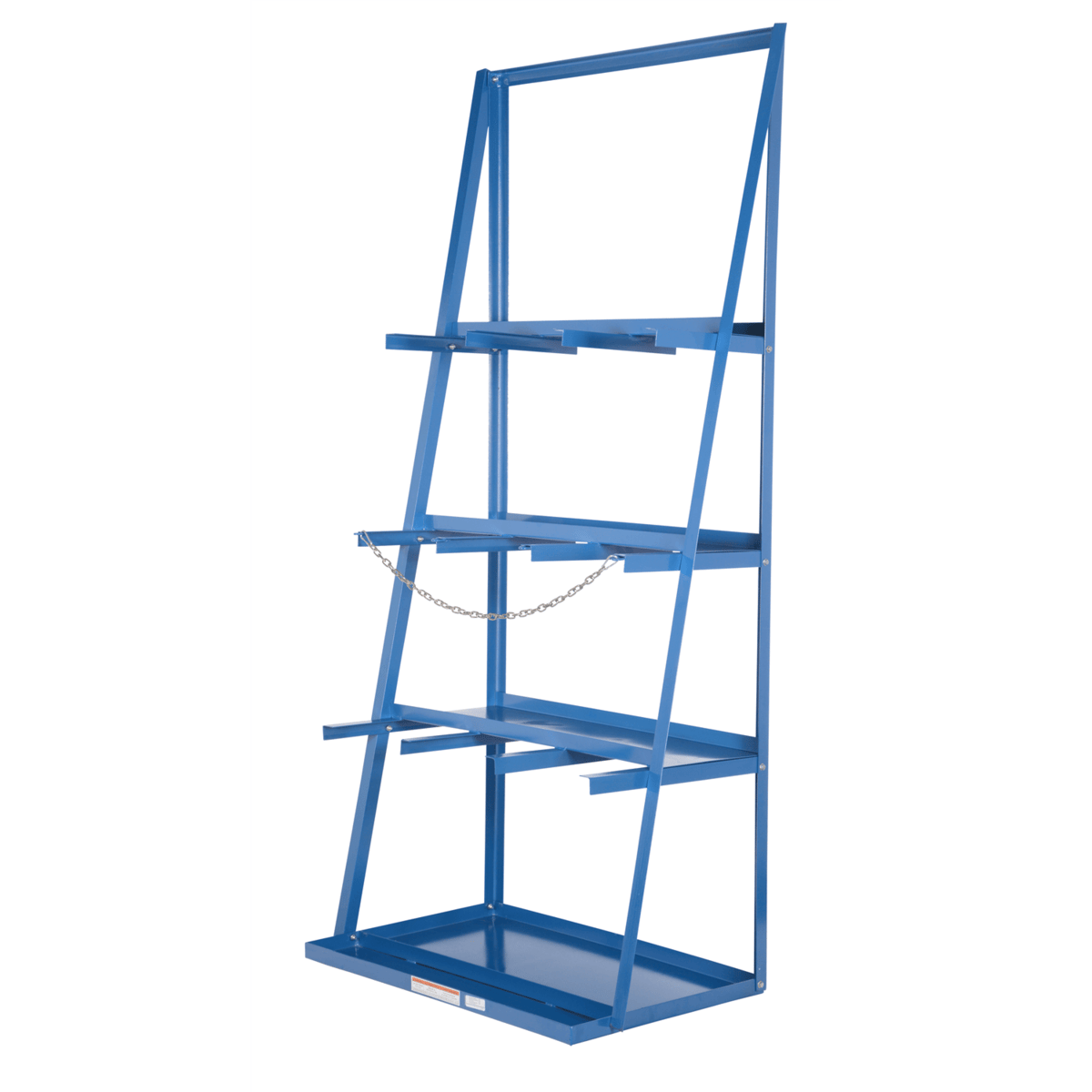 Vestil Steel Vertical Bar Rack 39.375 x 24.125 x 84 3,000 Lb. Capacity Blue VBR-9