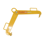 Vestil Steel Vertical Drum Clamp 1,000 Lb. Capacity Yellow VDC-1000