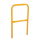 Vestil Steel Safety Railing 2 Ft. Length Yellow VDKR-2