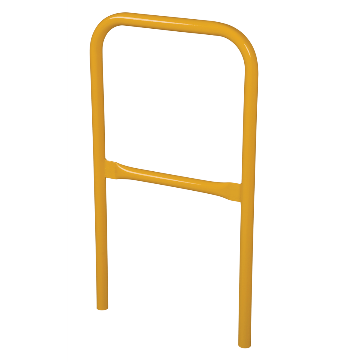 Vestil Steel Safety Railing 2 Ft. Length Yellow VDKR-2