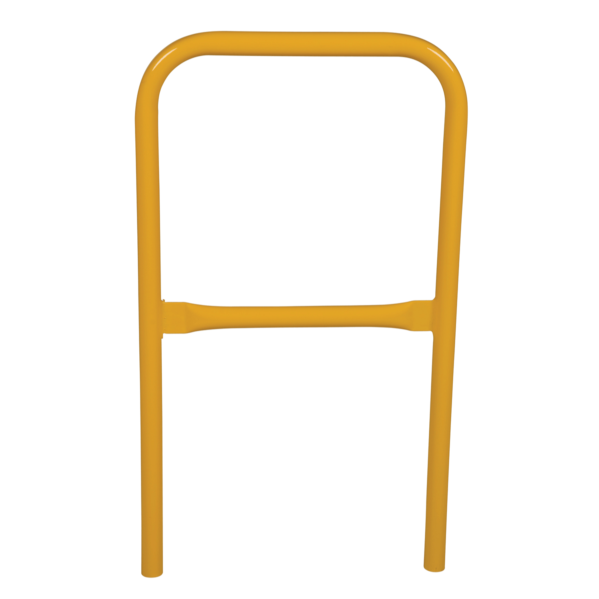 Vestil Steel Safety Railing 2 Ft. Length Yellow VDKR-2