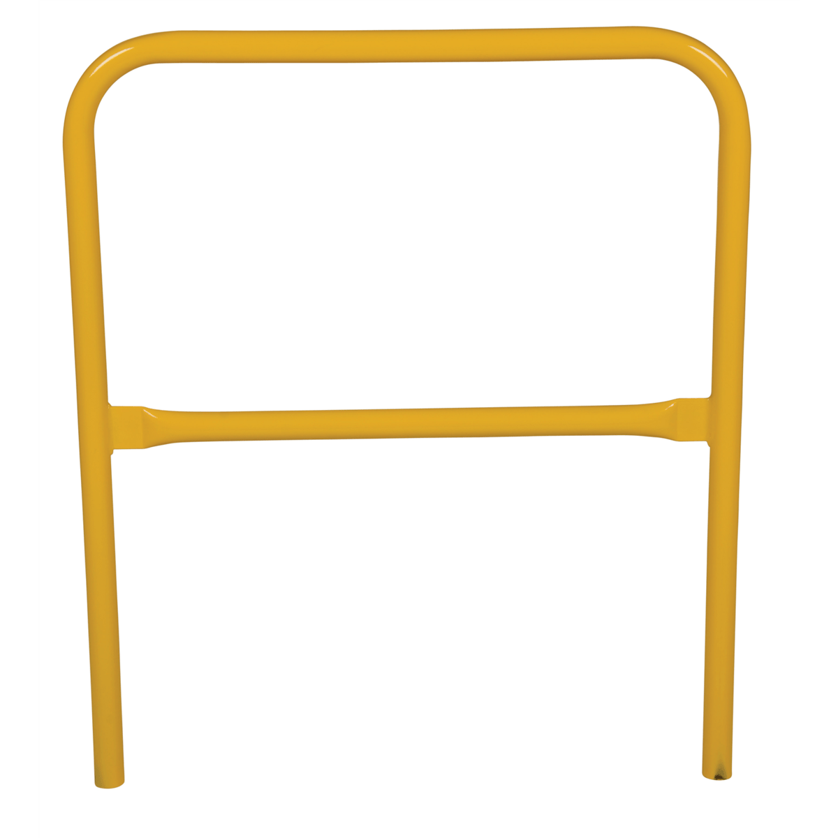 Vestil Steel Safety Railing 3 Ft. Length Yellow VDKR-3