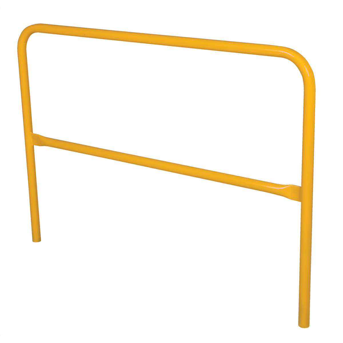 Vestil Steel Safety Railing 5 Ft. Length Yellow VDKR-5