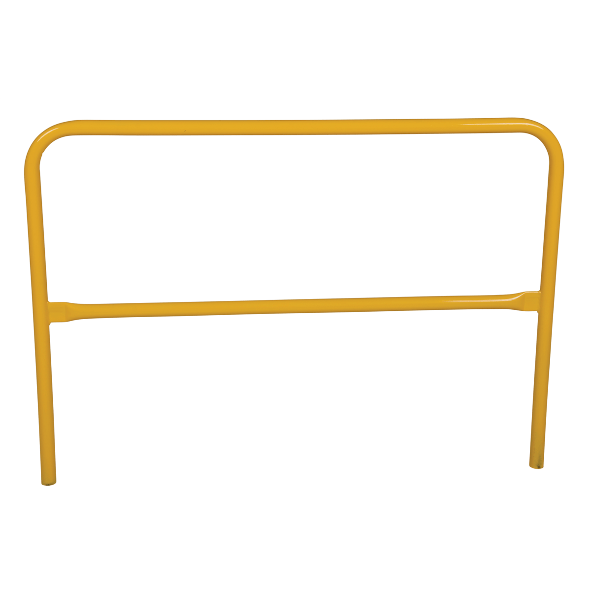 Vestil Steel Safety Railing 5 Ft. Length Yellow VDKR-5