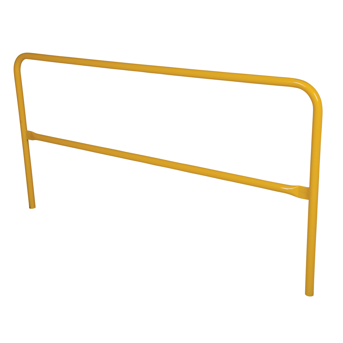 Vestil Steel Safety Railing 7 Ft. Length Yellow VDKR-7