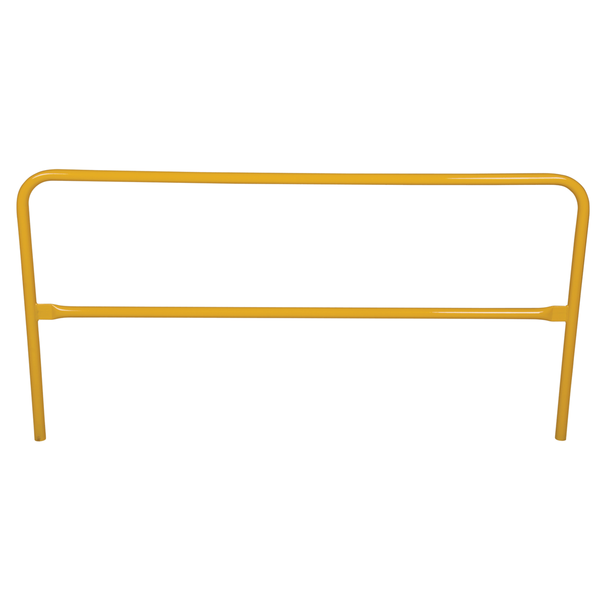 Vestil Steel Safety Railing 7 Ft. Length Yellow VDKR-7