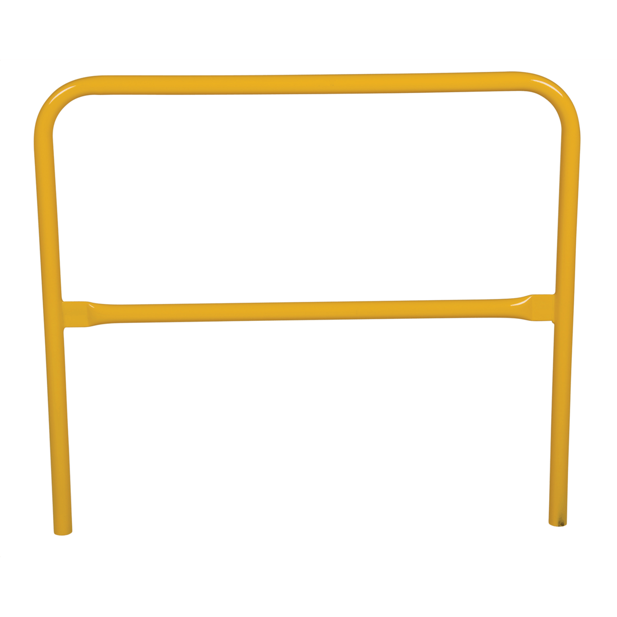 Vestil Steel Safety Railing 4 Ft. Length Yellow VDKR-4