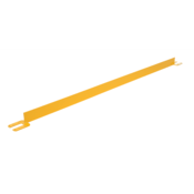 Vestil Steel Toe Board for pipe Safety Railing 10 Ft. Length Yellow VDKR-10-TB