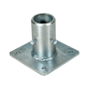 Vestil Steel Single Socket Without Toe Board For VDKR Models Galvinized VDKR-W-101