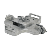 Vestil Cast Iron Pipe Safety Railing Base 2.13 In. x 28.5 In. x 5.7 In. Gray VDKR-BASE