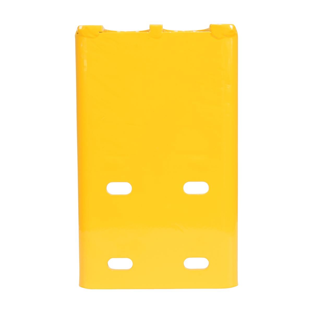 Vestil Wall Mount Bracket for Pipe Safety Railing Yellow VDKR-VM2