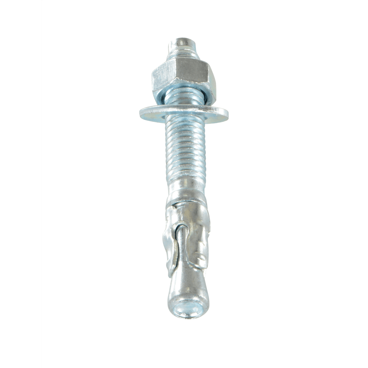Vestil Steel Concrete Sleeve Anchor Bolts 3/8 In. x 3 In. Silver AS-383