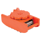 Vestil Steel Machine Roller 15,000 Lb. Capacity Orange VHMS-15