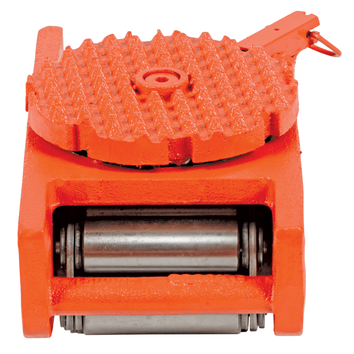 Vestil Steel Machine Roller 15,000 Lb. Capacity Orange VHMS-15