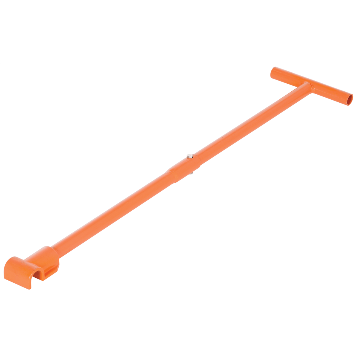 Vestil Steel Machine Roller Steering Bar Handle 36 In. Length for Use with VHMS-2 Orange VHMH-36-1