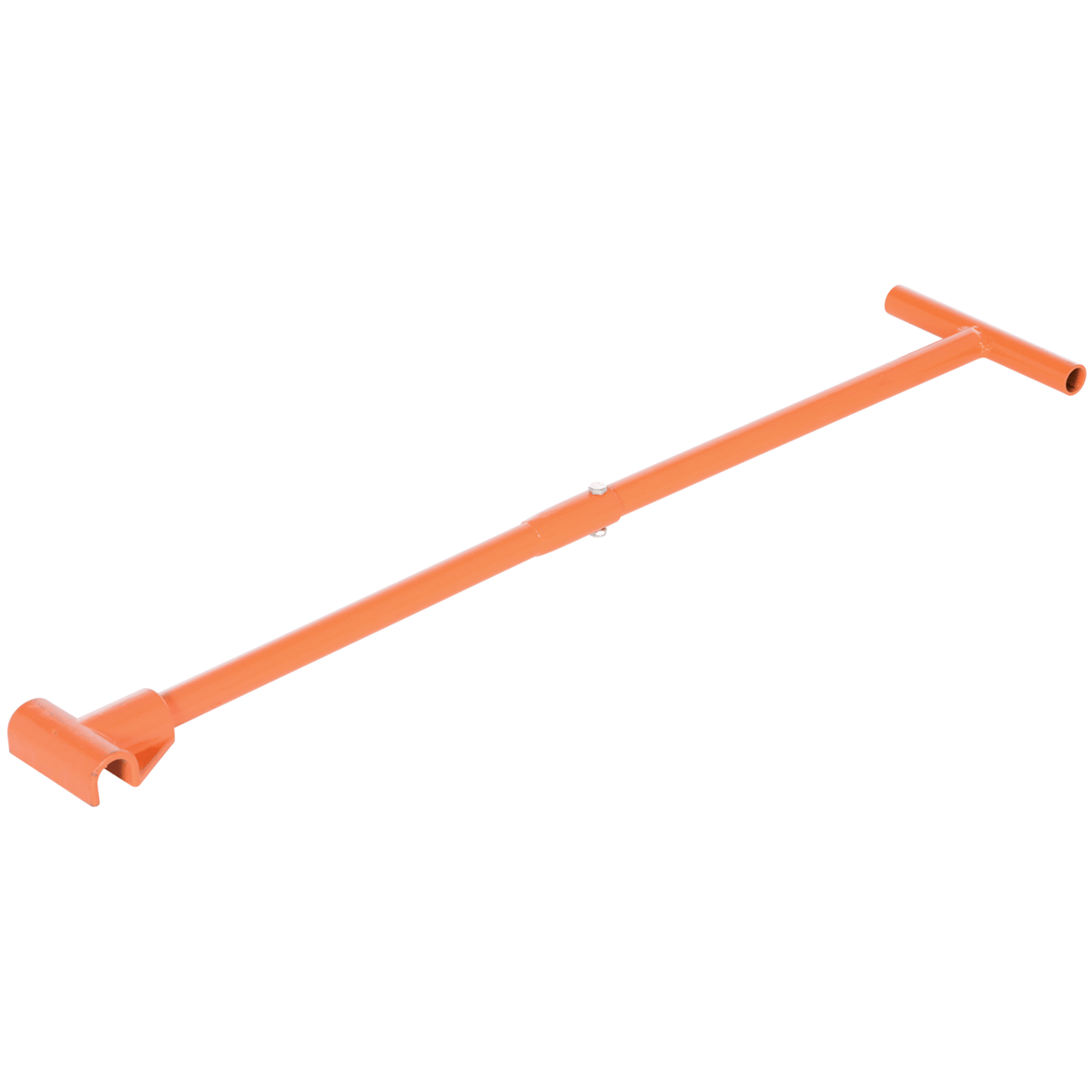 Vestil Steel Machine Roller Steering Bar Handle 36In Len. for Use w/ VHMS-8,15and30 Orange VHMH-36-2