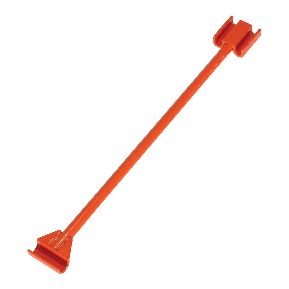 Vestil Steel Turning Bar Handle for Use with VHMS-8, 15, and 30 Orange VHMH-TB-2