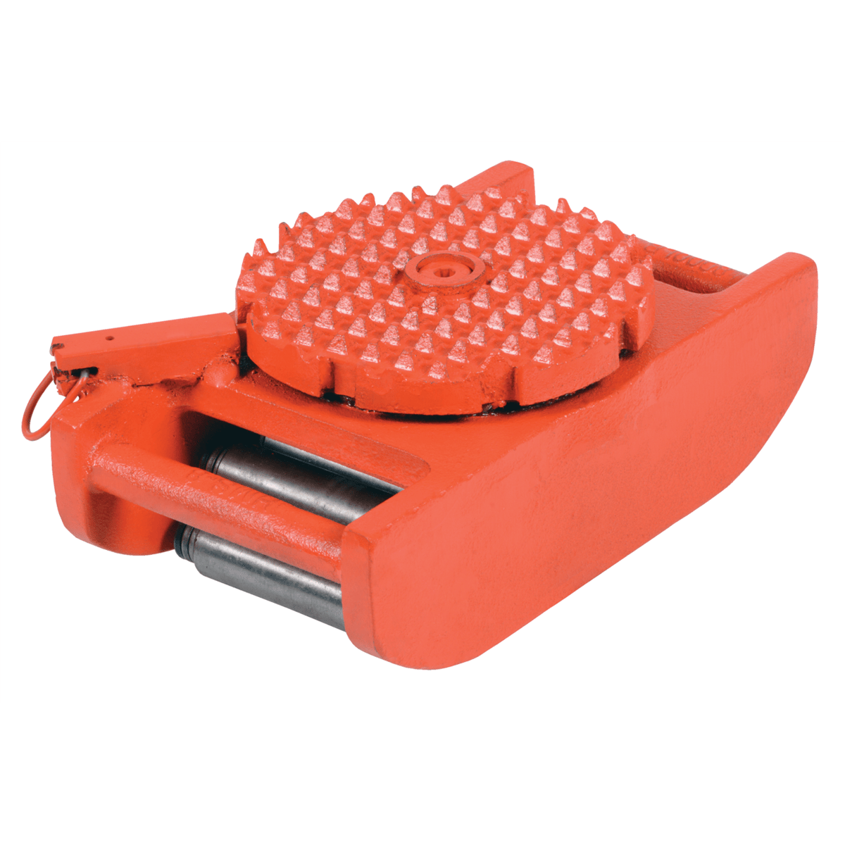 Vestil Steel Machine Roller 8,000 Lb. Capacity Orange VHMS-8