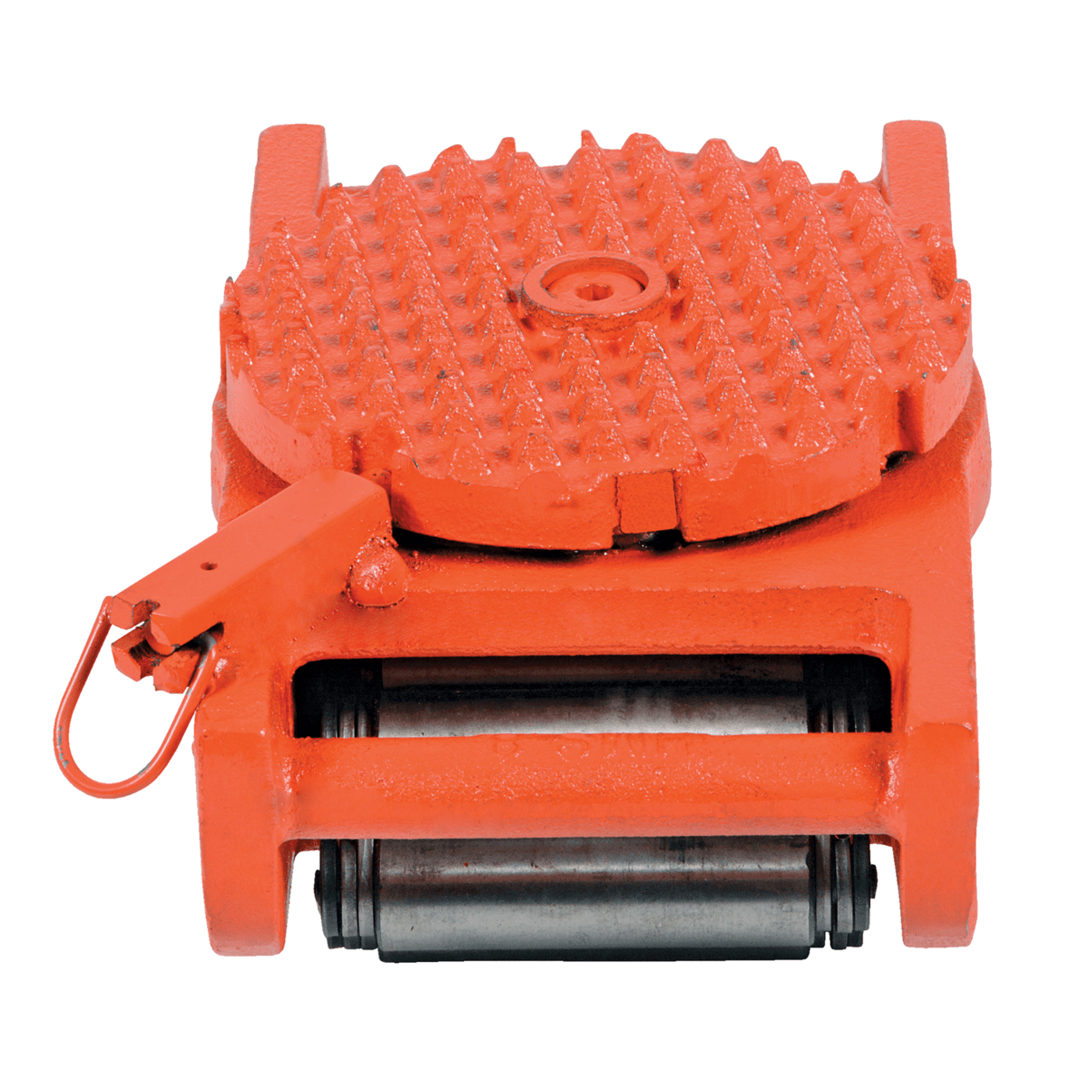 Vestil Steel Machine Roller 8,000 Lb. Capacity Orange VHMS-8