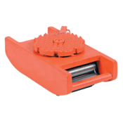 Vestil Steel Machine Roller 30,000 Lb. Capacity Orange VHMS-30