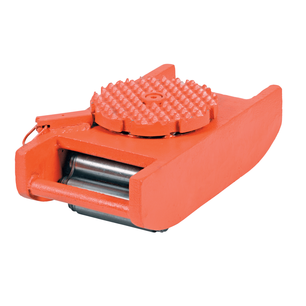 Vestil Steel Machine Roller 30,000 Lb. Capacity Orange VHMS-30