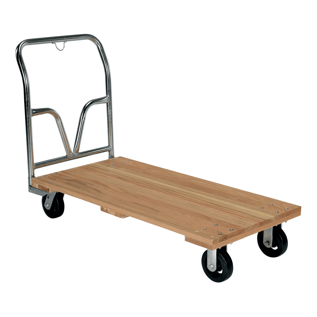 Vestil 24 x 48 Hardwood Platform Truck 1,600 Lb. Capacity Tan VHPT-2448