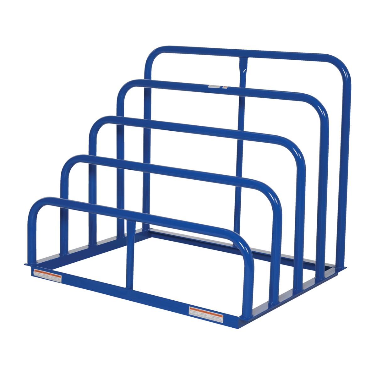Vestil Welded Steel Variable Height Sheet Rack 36 x 47.375 x 41.75 1,500 Lb. Capacity Blue VHSR-4