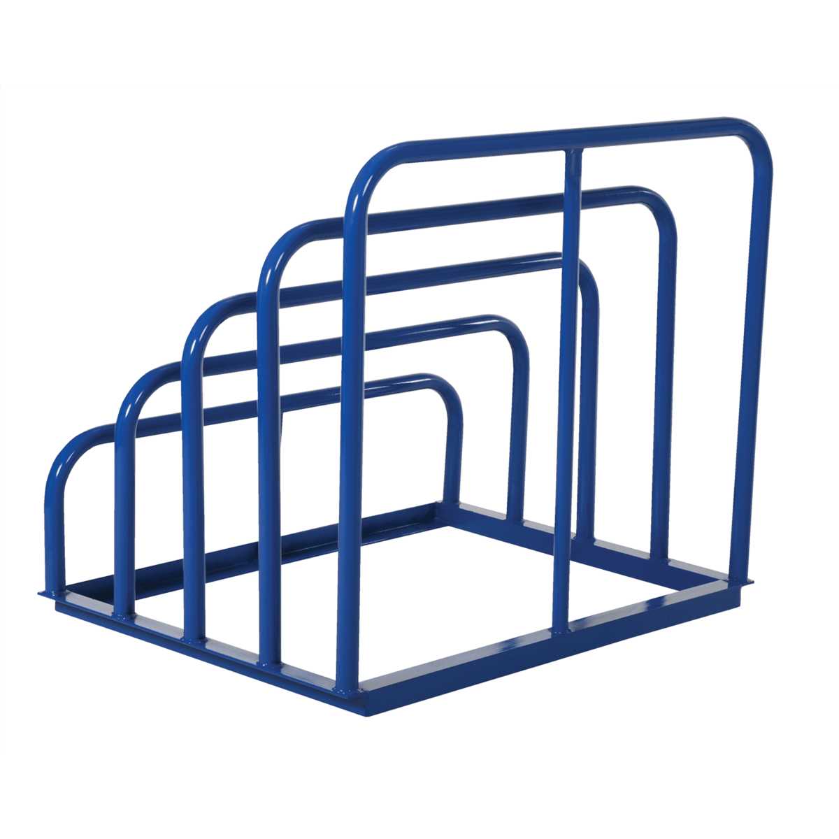Vestil Welded Steel Variable Height Sheet Rack 36 x 47.375 x 41.75 1,500 Lb. Capacity Blue VHSR-4