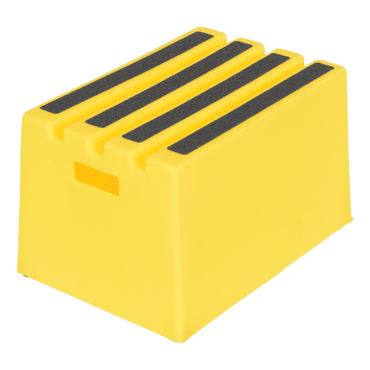 Vestil Polyethylene 1-Step Step Stool 500 Lb. Capacity Yellow VST-1-Y