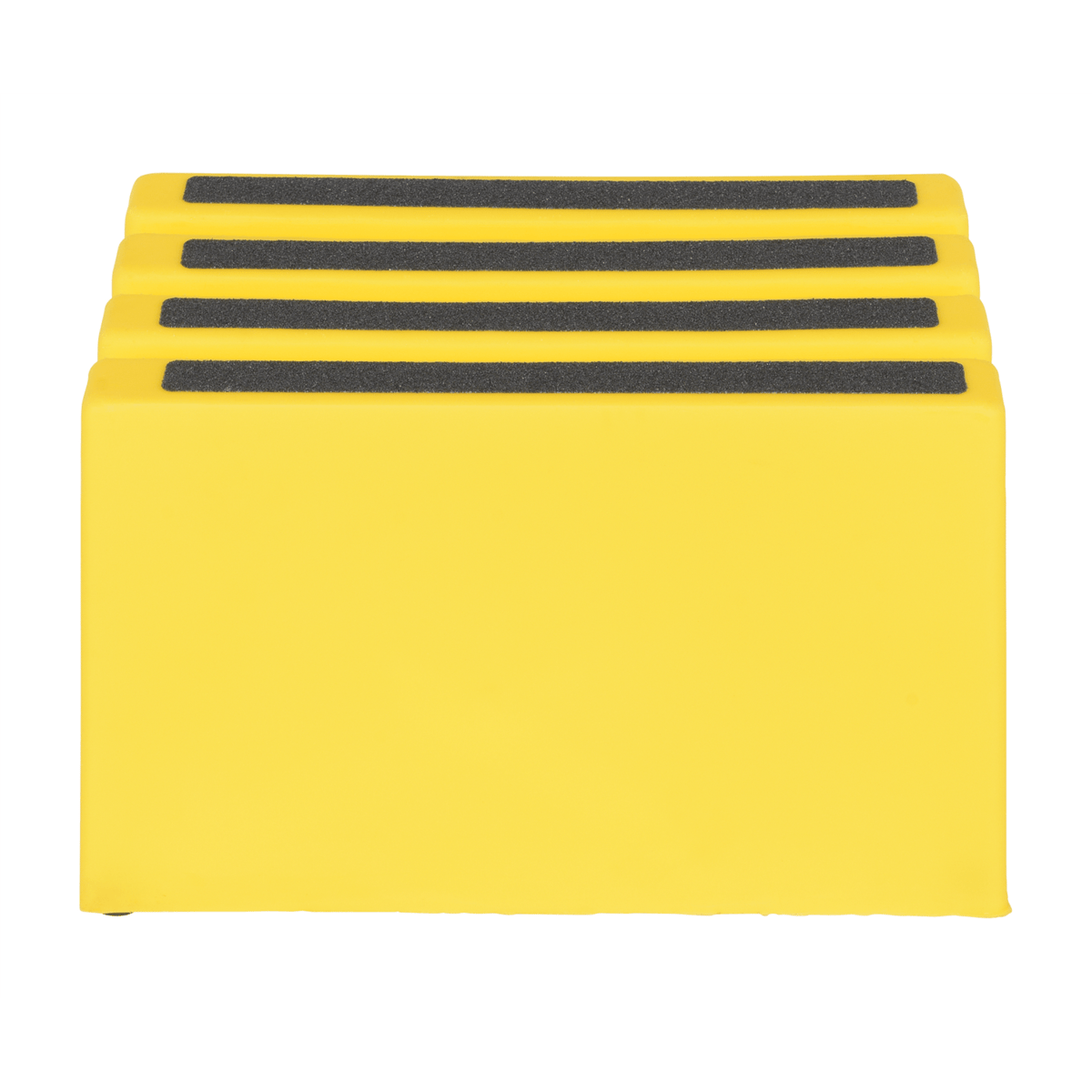 Vestil Polyethylene 1-Step Step Stool 500 Lb. Capacity Yellow VST-1-Y