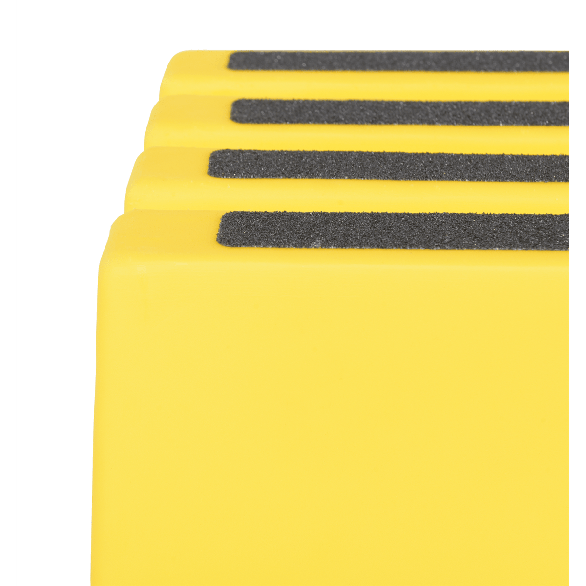 Vestil Polyethylene 1-Step Step Stool 500 Lb. Capacity Yellow VST-1-Y