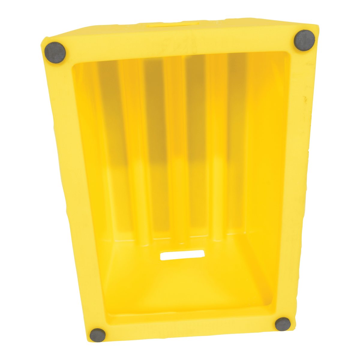 Vestil Polyethylene 1-Step Step Stool 500 Lb. Capacity Yellow VST-1-Y